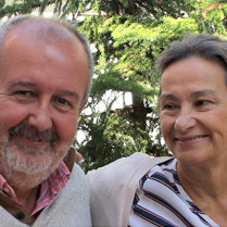 José Zurita y Macarena Chías